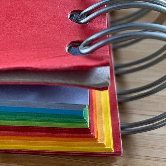 Rainbow Color Notebook 🔸Made in Germany 🔸The Conran Shop🔸Jornal Rare - Picture 13 of 14